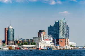 Gebude am Hamburger Hafen